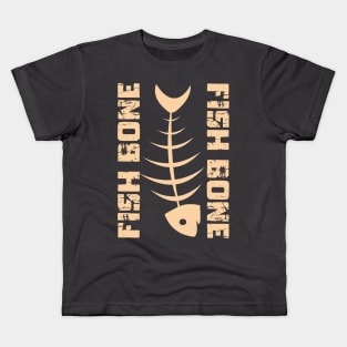 Fish Bone Fanatics Kids T-Shirt